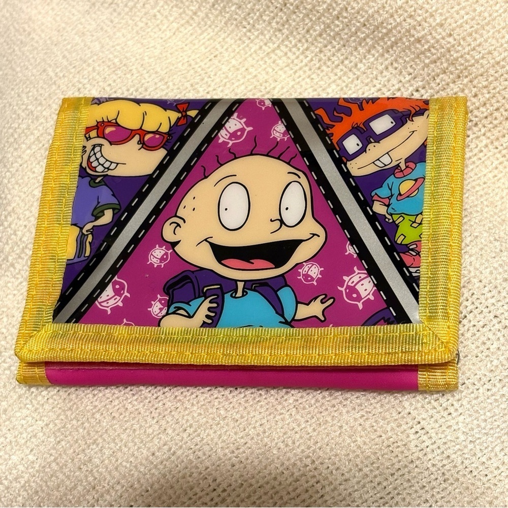Vintage 90s Rugrats wallet kids cartoon new without tags Nickelodeon collectors